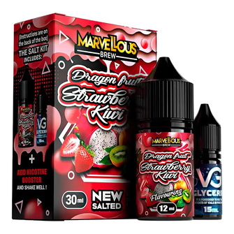 Набор Marvellous Brew Dragon Fruit Strawberry Kiwi (Питайя Клубника Киви) 30 мл 50 мг
