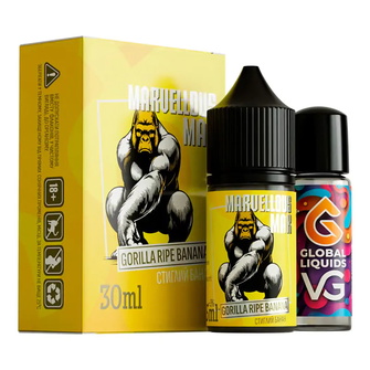 Набір Marvellous MAX Gorilla Ripe Banana (Стиглий банан) 30 мл 50 мг