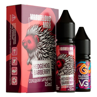 Набір Marvellous MAX Hedgehog Barberry (Солодкий барбарис) 15 мл 50 мг