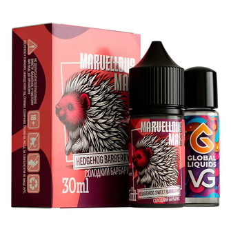 Набір Marvellous MAX Hedgehog Barberry (Солодкий барбарис) 30 мл 50 мг