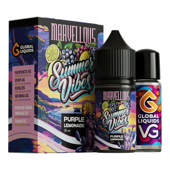 Набір Marvellous Summer Vibes Purple Lemonade (Лимонад з лохиною) 30 мл 50 мг