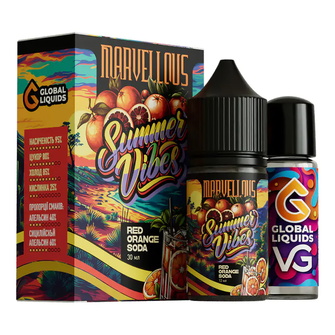 Набор Marvellous Summer Vibes Red Orange Soda (Апельсиновая содовая) 30 мл 50 мг