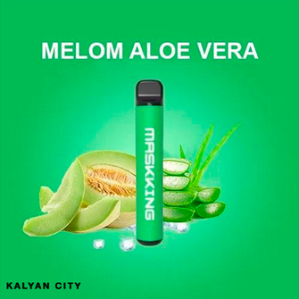 MASKKING HIGH PRO Melon and Aloe Vera (Диня та Алое Віра) 1000 puff