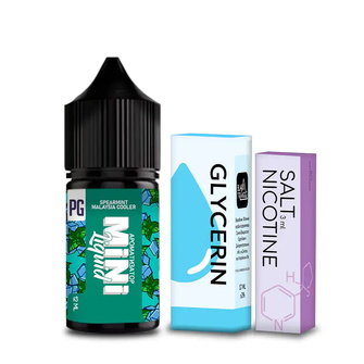 Набір Mini Liquid Spearmint Malaysia Cooler (М'ята Малайзійський кулер) 30 мл 30 мг