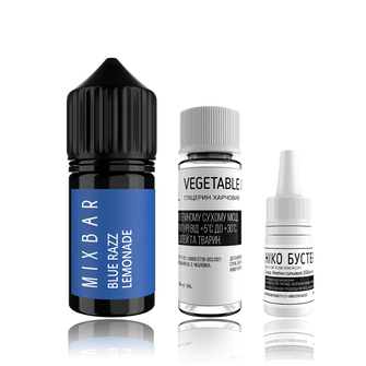 Набір Mix Bar HYBRID SLT Blue Razz Lemonade (Ягідний Лимонад) 30мл 65мг