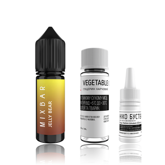 Набор Mix Bar HYBRID SLT Jelly Bear (Мармелад) 15мл 65мг