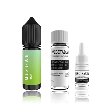Набор Mix Bar HYBRID SLT Lime (Лайм) 15мл 65мг