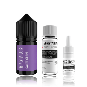 Набір Mix Bar HYBRID SLT Sweet Grape (Солодкий Виноград) 30мл 50мг