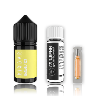 Набір Mix Bar SLT Banana ICE (Банан Лід) 30мл 65мг