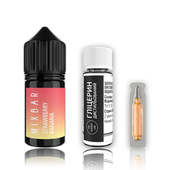Набір Mix Bar SLT Strawberry Banana (Банан Полуниця) 30мл 65мг