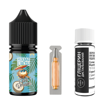 Набір Mix Bar Fresh Coco Dream (Кокос Лічі Лід) 15 мл 50 мг