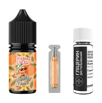 Набор Mix Bar Fresh Vanilla Peach (Ваниль Персик) 30 мл 50 мг