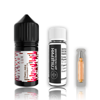 Набір Mix Bar Lux Cherry Juice (Вишневий Сік) 30 мл 50 мг