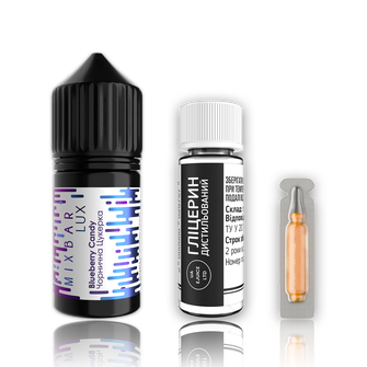 Набор Mix Bar Lux Blueberry Candy (Черничная Конфета) 30 мл 65 мг