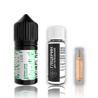 Набор Mix Bar Lux Green Juice (Зеленый Сок) 30 мл 65 мг