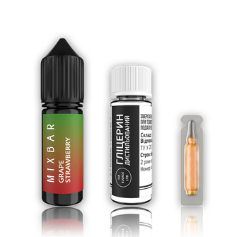 Набір Mix Bar SLT Grape Strawberry (Полуниця Виноград) 15мл 50мг