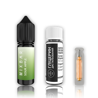 Набір Mix Bar SLT Sour Apple (Кисле Яблуко) 15мл 65мг