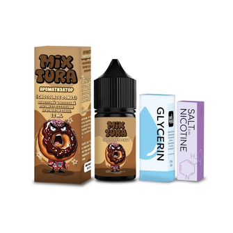 Набір Mixtura Chocolate Donut (Шоколадний пончик) 30 мл 30 мг