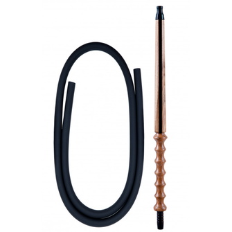 Шланг з мундштуком Karma Wood Line Black (Чорний)