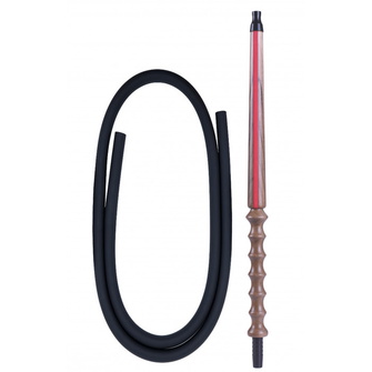 Шланг з мундштуком Karma Wood Line Red (Червоний)