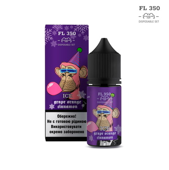 Набір Flavorlab FL350 Grape Orange Cinnamon Ice (Виноград Апельсин Кориця Лід) 30 мл 50 мг