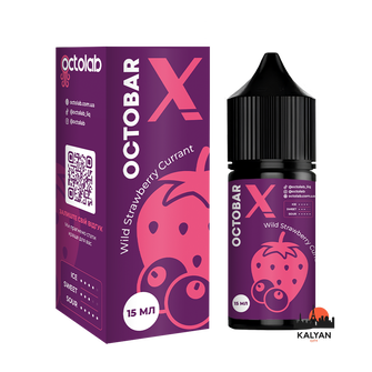 Набір Octobar X Wild Strawberry Currant (Суниця Смородина) 30 мл 50 мг