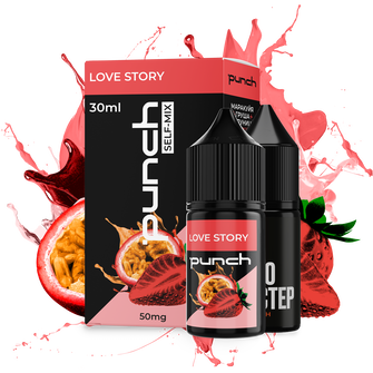 Набор Punch Love Story (Груша Клубника Маракуйя) 30 мл 50 мг