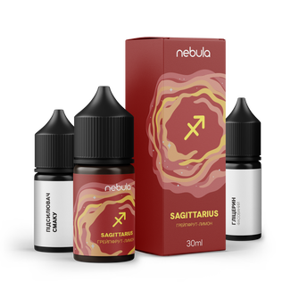 Набір Nebula Zodiac Sagittarius (Грейпфрут Лимон) 15 мл 50 мг Набір Nebula Zodiac Sagittarius (Грейпфрут Лимон) 15 мл 50 мг