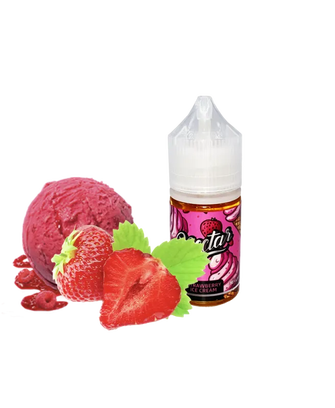 Солевая жидкость Nectar 15 мл 50 мг Strawberry Ice Cream (Клубничное мороженое)