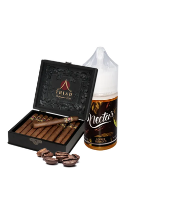 Солевая жидкость Nectar 30 мл 50 мг Coffee Tobacco (Кофе Табак)