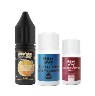 Набір New Way Black Banana Melon (Банан Диня) 10 мл 65 мг