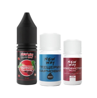 Набір New Way Black Cherry Strawberry (Вишня Полуниця) 10 мл 65 мг