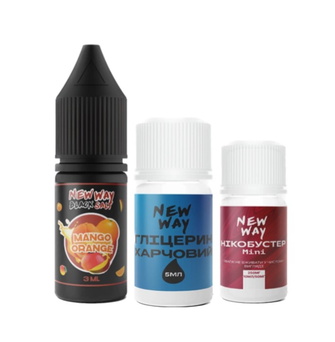 Набір New Way Black Mango Orange (Манго Апельсин) 10 мл 65 мг