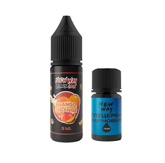 Набір New Way Black Mango Orange (Манго Апельсин) 15 мл 65 мг