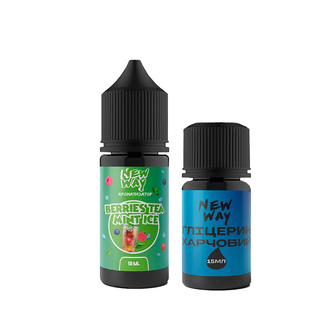 Набір New Way Ice Berries Tea Mint Ice (Ягідний чай з м'ятою Лід) 30 мл 50 мг