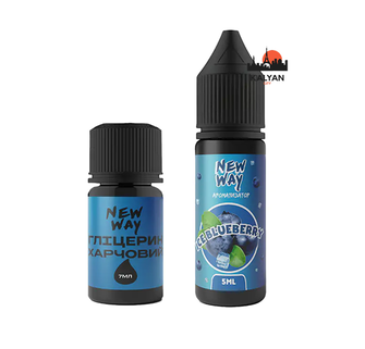 Набір New Way Ice Blueberry Ice (Лохина Лід) 15 мл 65 мг