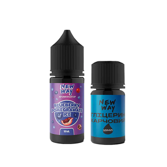 Набір New Way Ice Blueberry Pomegranate Ice (Лохина Гранат Лід) 30 мл 25 мг