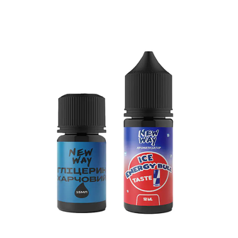 Набор New Way Ice Energy Bull Ice (Энергетик Лед) 30 мл 25 мг