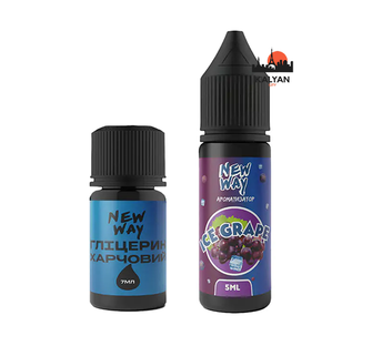 Набір New Way Ice Grape Ice (Виноград Лід) 15 мл 65 мг