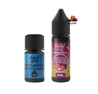 Набір New Way Ice Passion Fruit Peach Ice (Маракуя Персик Лід) 15 мл 65 мг