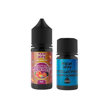 Набір New Way Ice Passion Fruit Peach Ice (Маракуя Персик Лід) 30 мл 50 мг