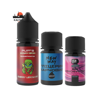Набір PUFS Cherry Lemonade (Вишневий лимонад) 30 мл 65 мг