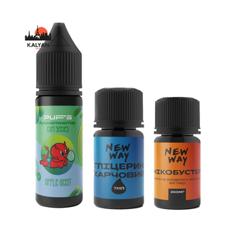 Набір PUFS Ice Apple Orbit (Яблучна жуйка Лід) 15 мл 50 мг