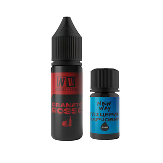 Набір New Way Granato Rosso (Гранатове вино) 15 мл 30 мг