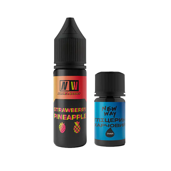 Набор New Way Strawberry Pineapple (Клубника Ананас) 15 мл 65 мг