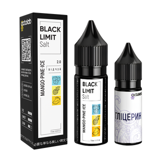 Набір Octobar Black Limit Mango Pine Ice (Манго Ананас Лід) 15 мл 65 мг