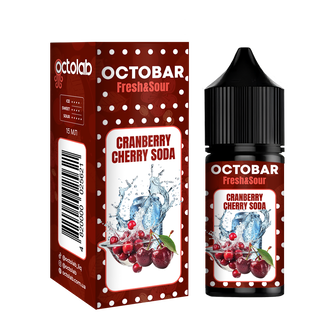 Набір Octobar Fresh & Sour Cranberry Cherry Soda (Содова з журавлиною та вишнею) 30 мл 65 мг