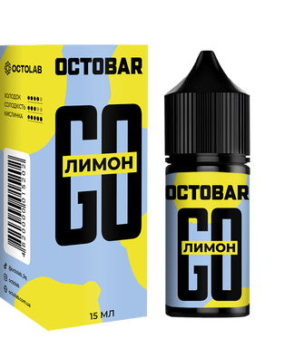 Набір Octobar Go Lemon (Лимон) 30 мл 65 мг Набір Octobar Go Lemon (Лимон) 30 мл 65 мг