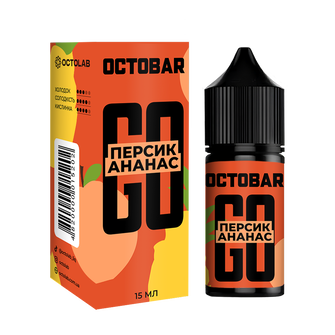 Набір Octobar Go Peach Pineapple (Персик Ананас) 30 мл 65 мг
