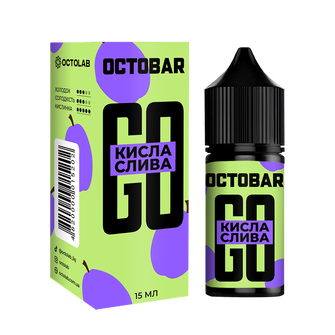 Набір Octobar Go Sour Plum (Кисла слива) 30 мл 50 мг Набір Octobar Go Sour Plum (Кисла слива) 30 мл 50 мг
